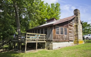 Log Cabin - exterior.